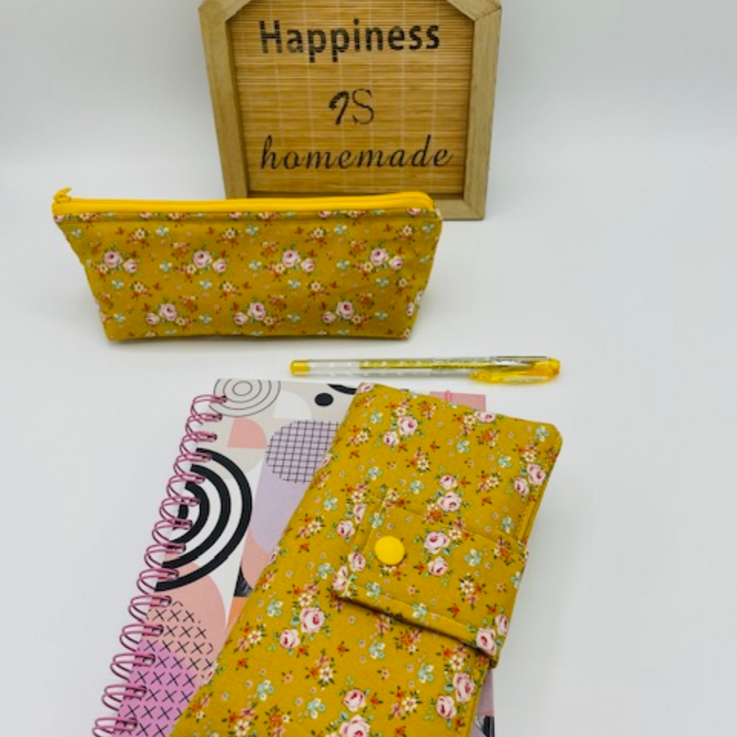 Carteira Raio de Sol Amarelo Mostarda