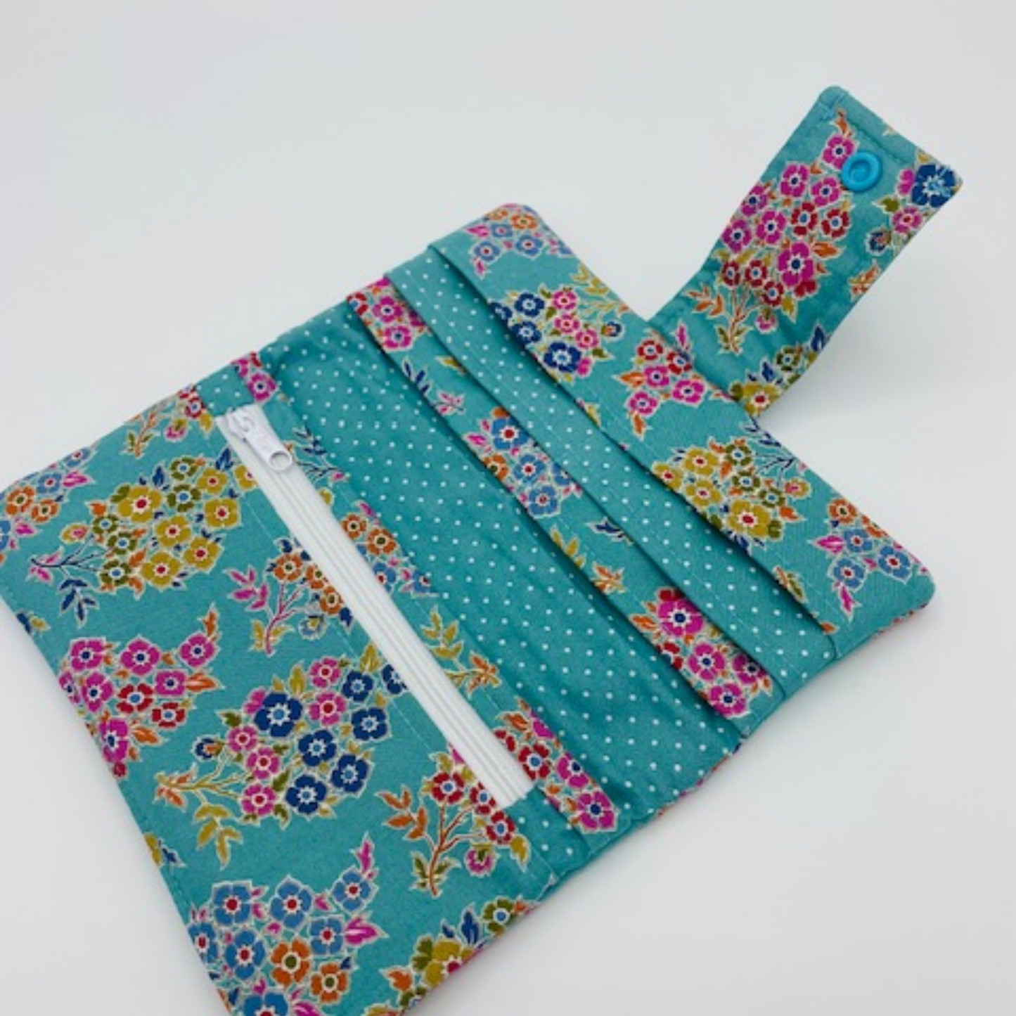 Carteira Raio de Sol Azul Turquesa