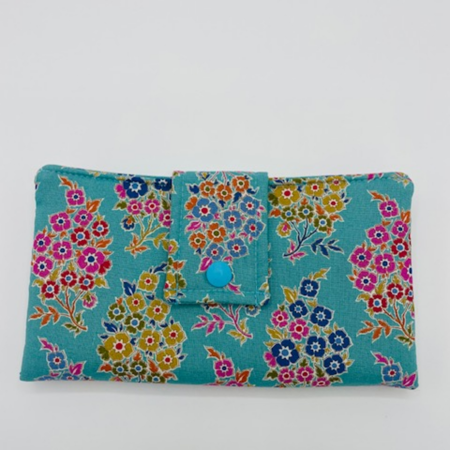 Carteira Raio de Sol Azul Turquesa